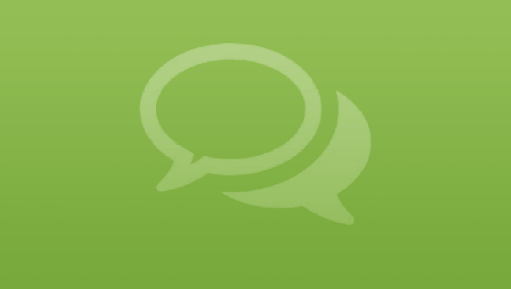 green panel chat